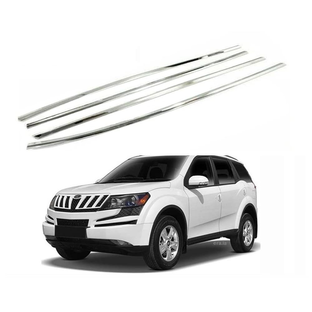 Window Lower Garnish Stainless Steel Chrome Finish Exterior for XUV 500